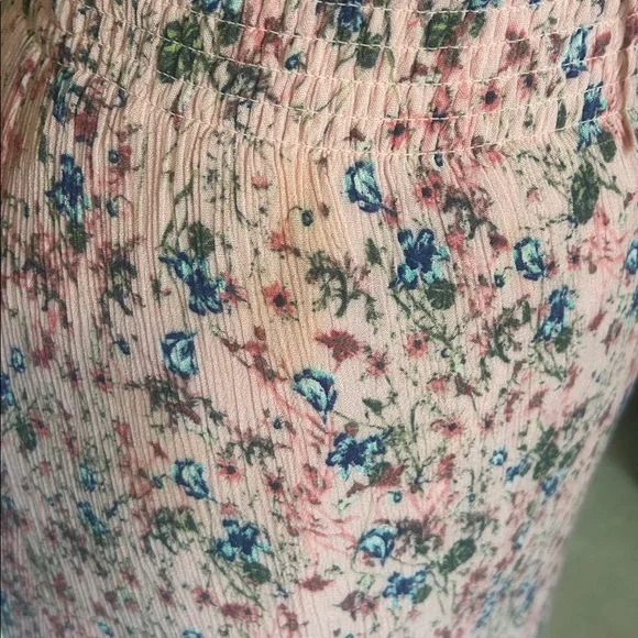 Pink Floral Vera Wang Dress - Picture 2 of 5